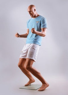 Male Mannequin in Soccer Pose