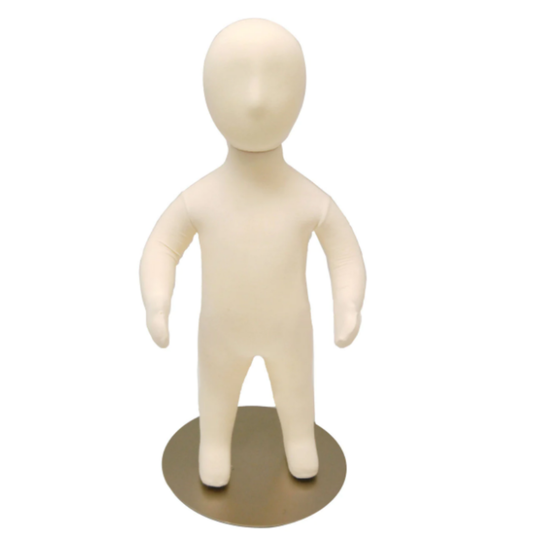 Flexible 3 Month Old Baby Mannequin Boy Girl Form Retail Bendable 24 ½" Base - View #4