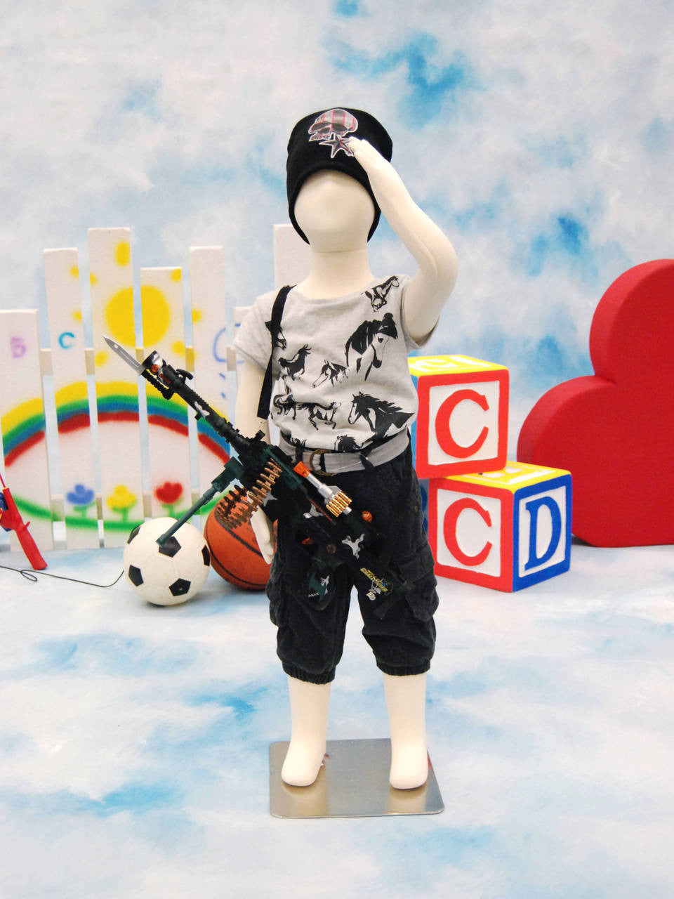Bendable/Posable Toddler Mannequin
