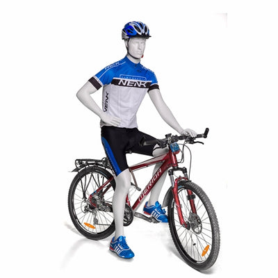 Bicycle Riding Male Mannequin