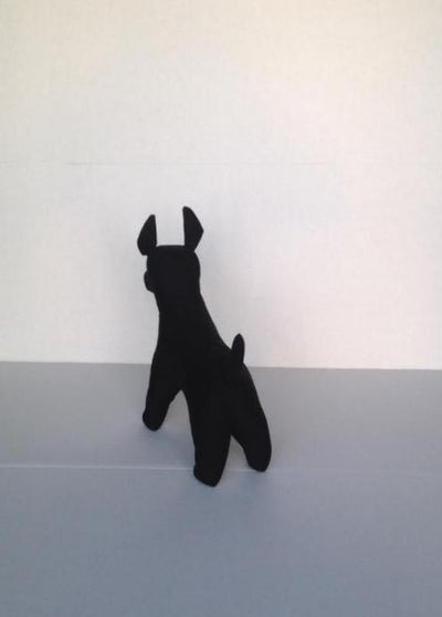 Chihuahua Cloth Dog Mannequin: Black or White