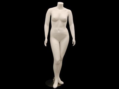 Babs: Plus Size Headless Female Mannequin