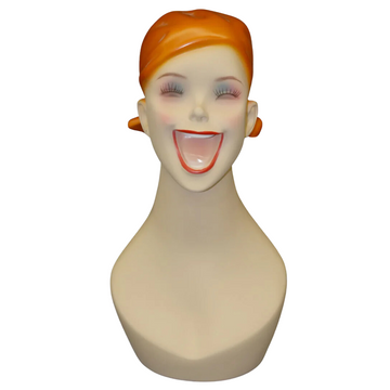 Big Smile mannequin head Veronica