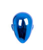 Blue Chrome Female Egghead Head