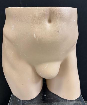 Used Male Butt Form - Tan Color