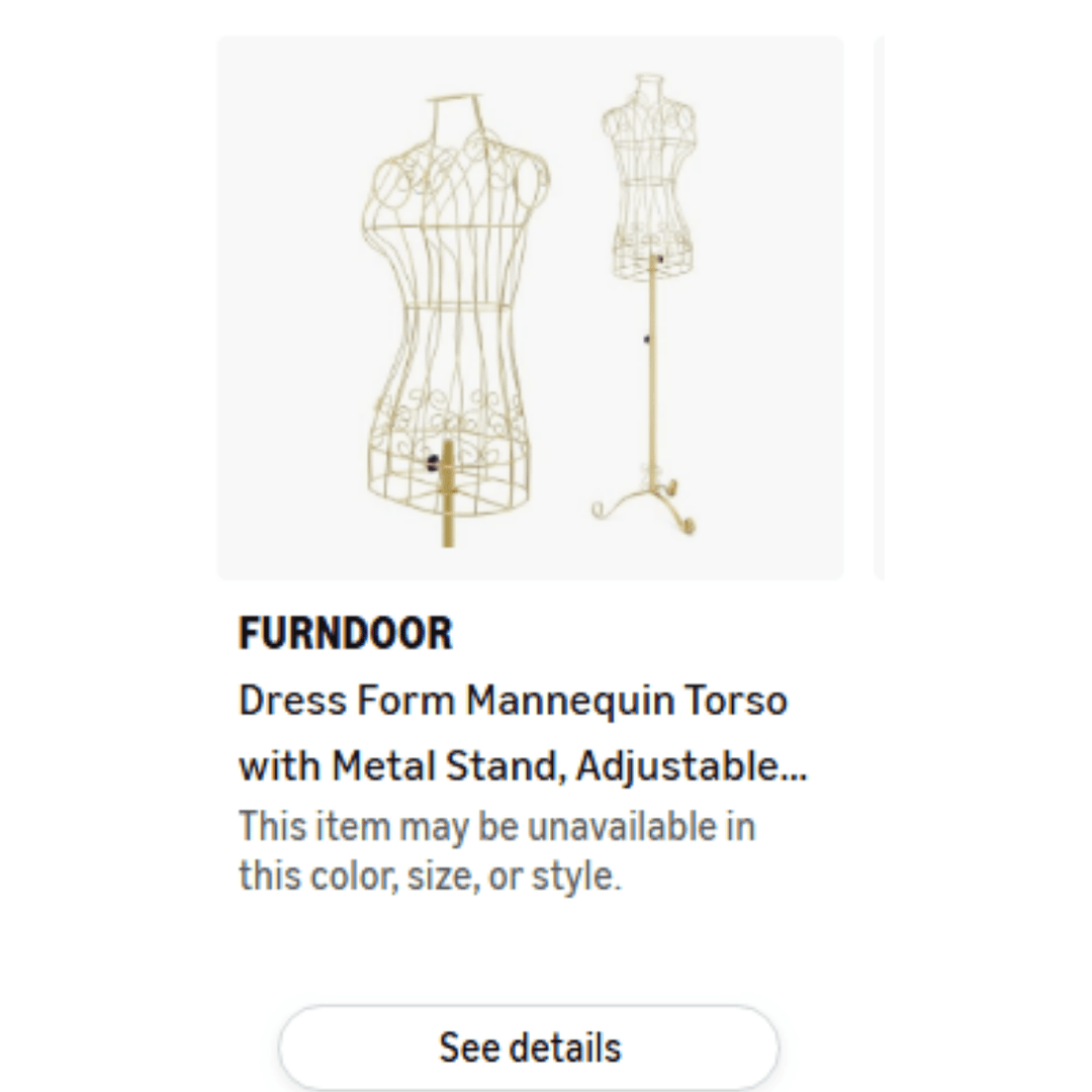knee length dresses for ladies Female Dress Form With Metal Base White / Black Metal Rectangular / 2/4 main image 0