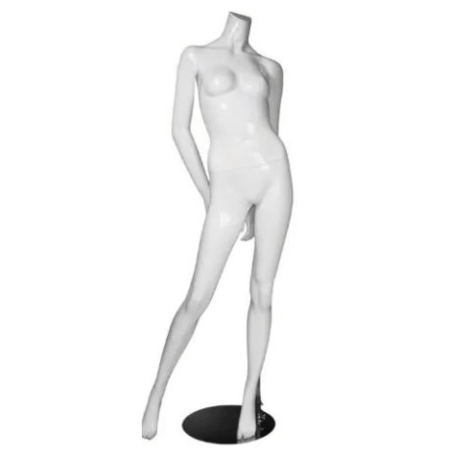 Headless mannequin with interchangeable heads