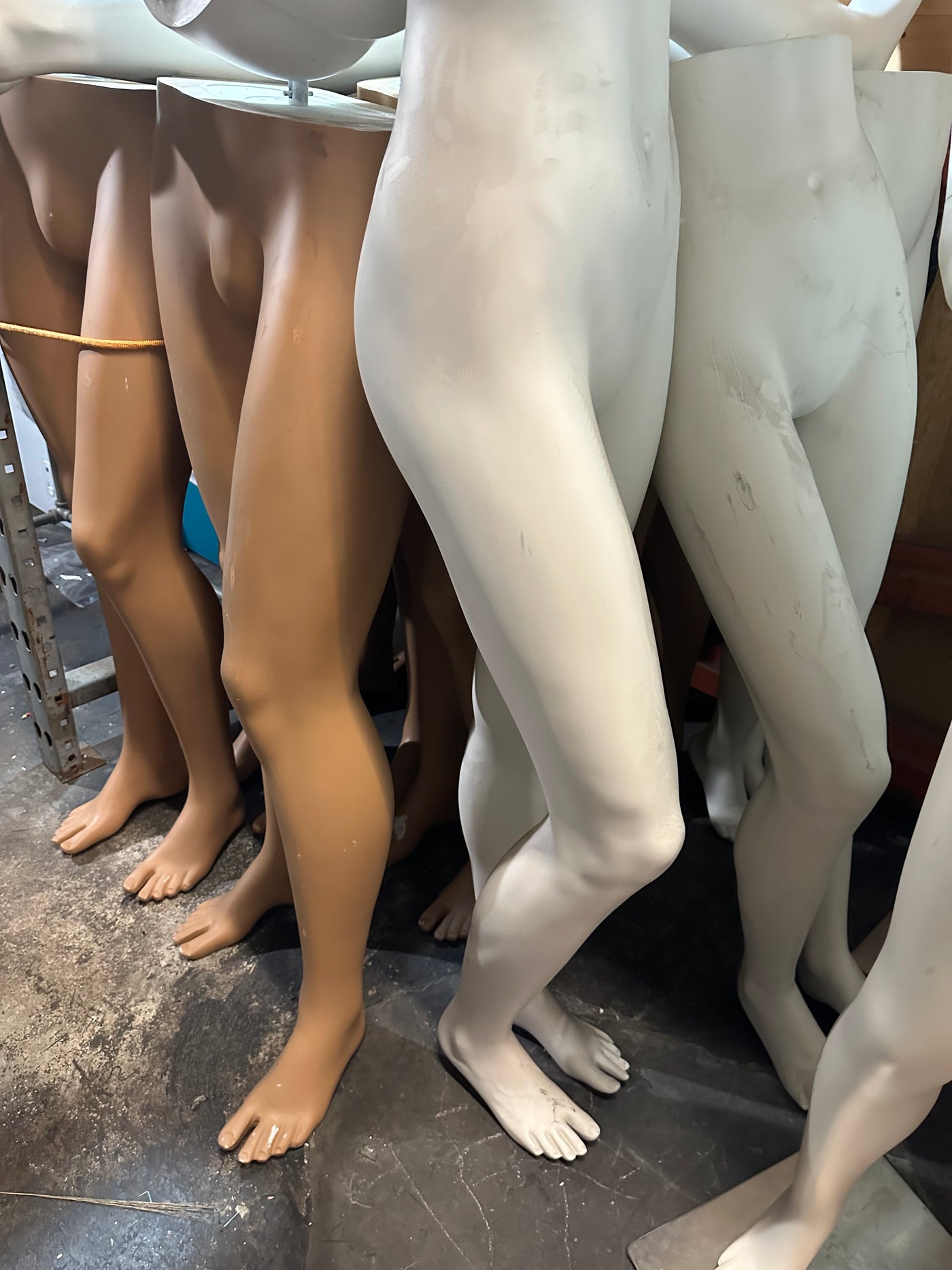 Used Mannequin Legs Without Stands