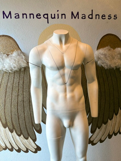 Ghost Male Mannequin with Legs for Rent (Weekly Rate)
