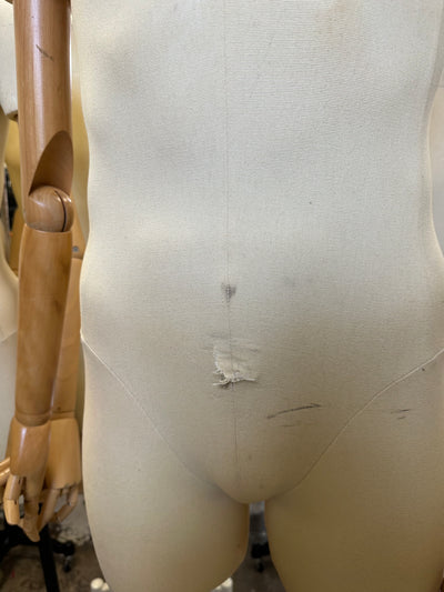 Budget Version Used Male Mannequin Dress Form with Bendable Arms