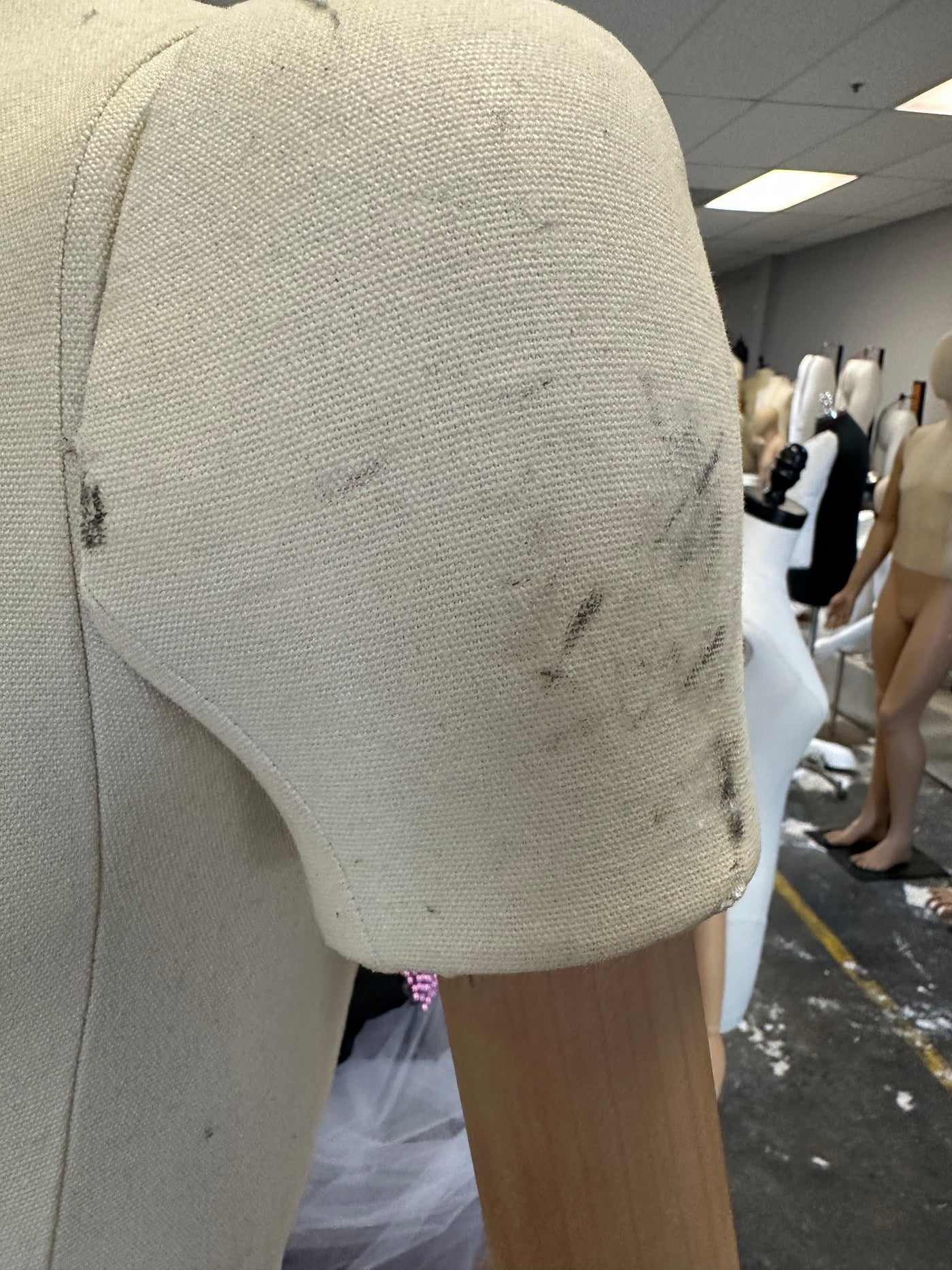 Less than Perfect Used Male Mannequin Dress Form with Bendable Arms