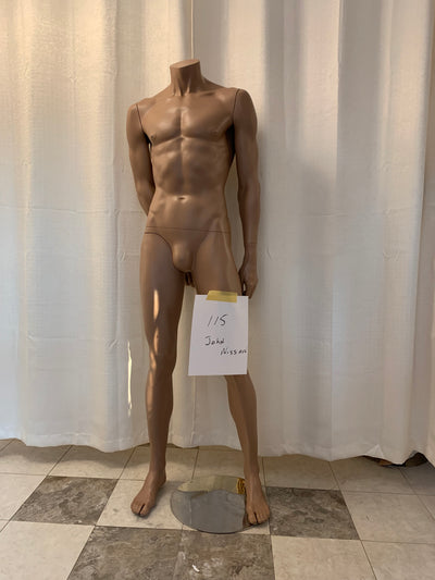 Used Male Headless Mannequin by John Nissan - #115