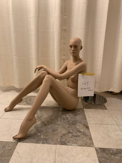 Used Rootstein Adel Reclining Female Mannequin #124 - Contrast Series