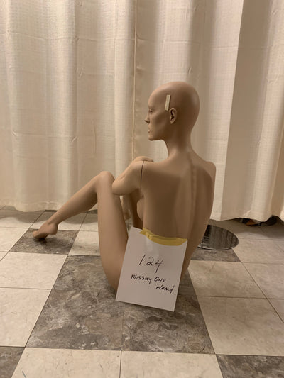 Used Rootstein Reclining Female Mannequin #124 - Contrast Series