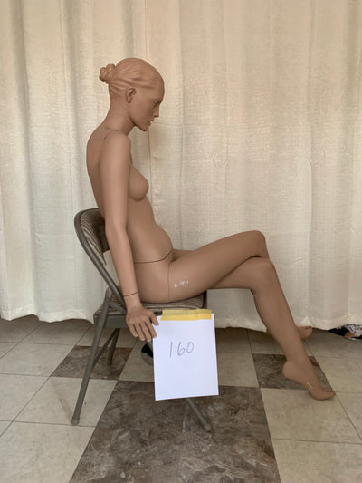 Used Rootstein Adel Seated Female Mannequin #160 - Secrets