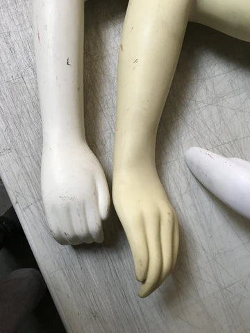 Used Male Mannequin Arms - set of 2