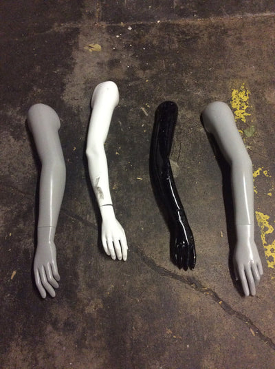 Used Female Mannequin Arms - set of 2