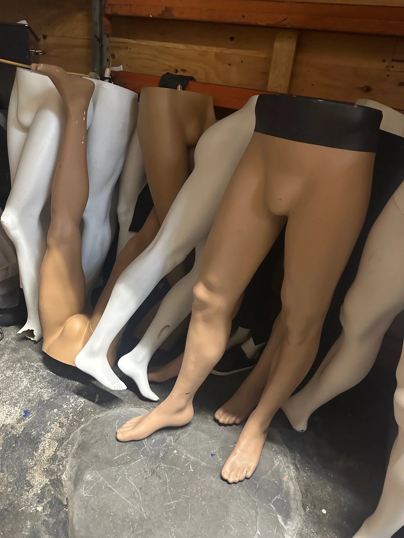 Used Mannequin Pant Leg Forms