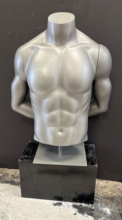 Used Athletic Male Mannequin Torso by Greneker