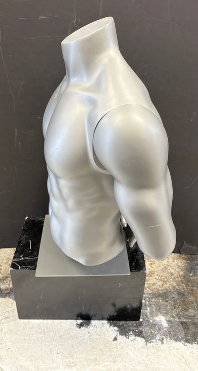 Used Athletic Male Mannequin Torso by Greneker