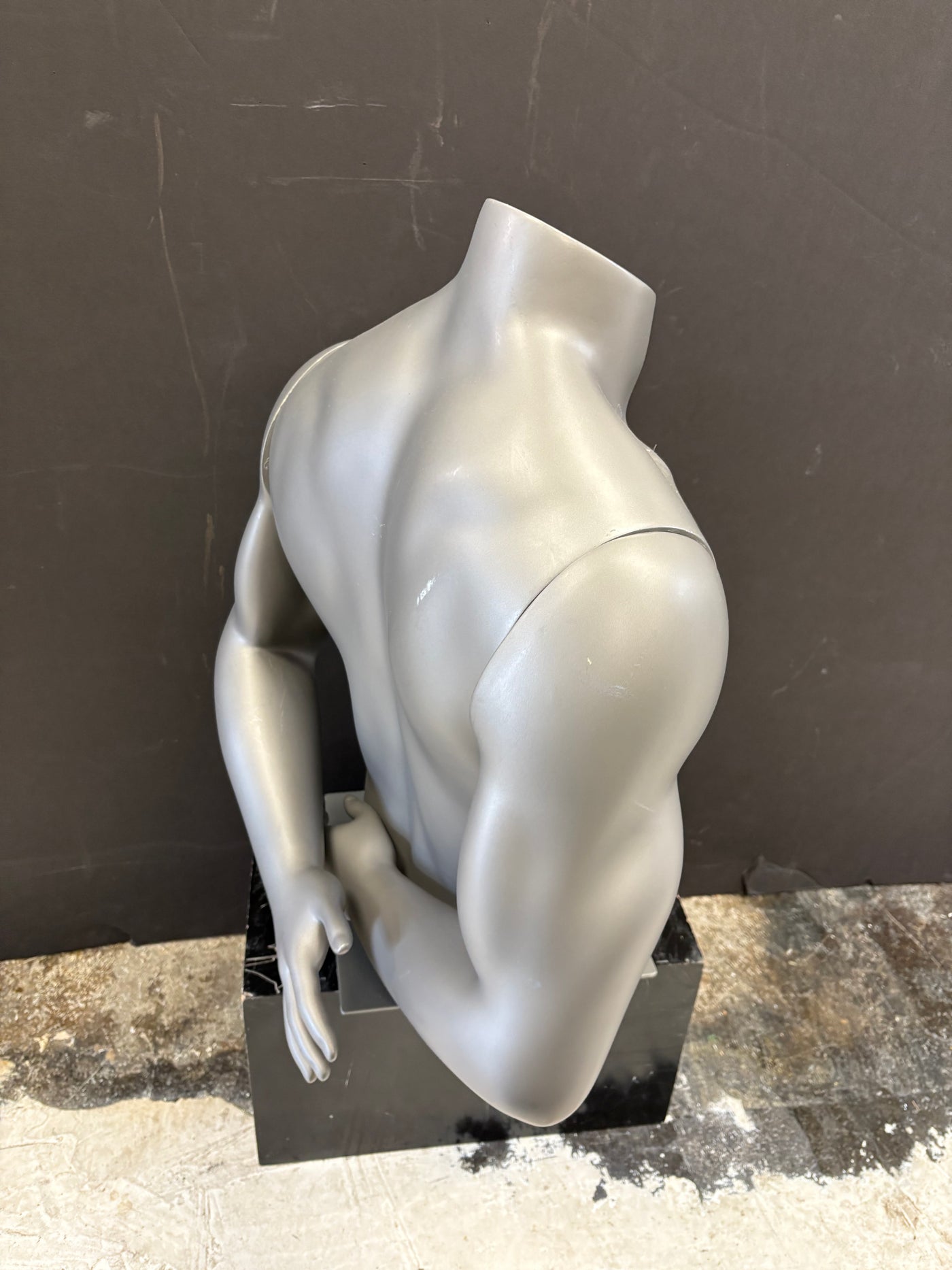 Used Athletic Male Mannequin Torso by Greneker