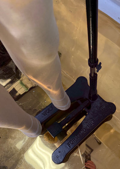 Used Wolf Full Body Dress Form with Collapsible Shoulders- 1977