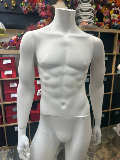 Used Headless Male Mannequin