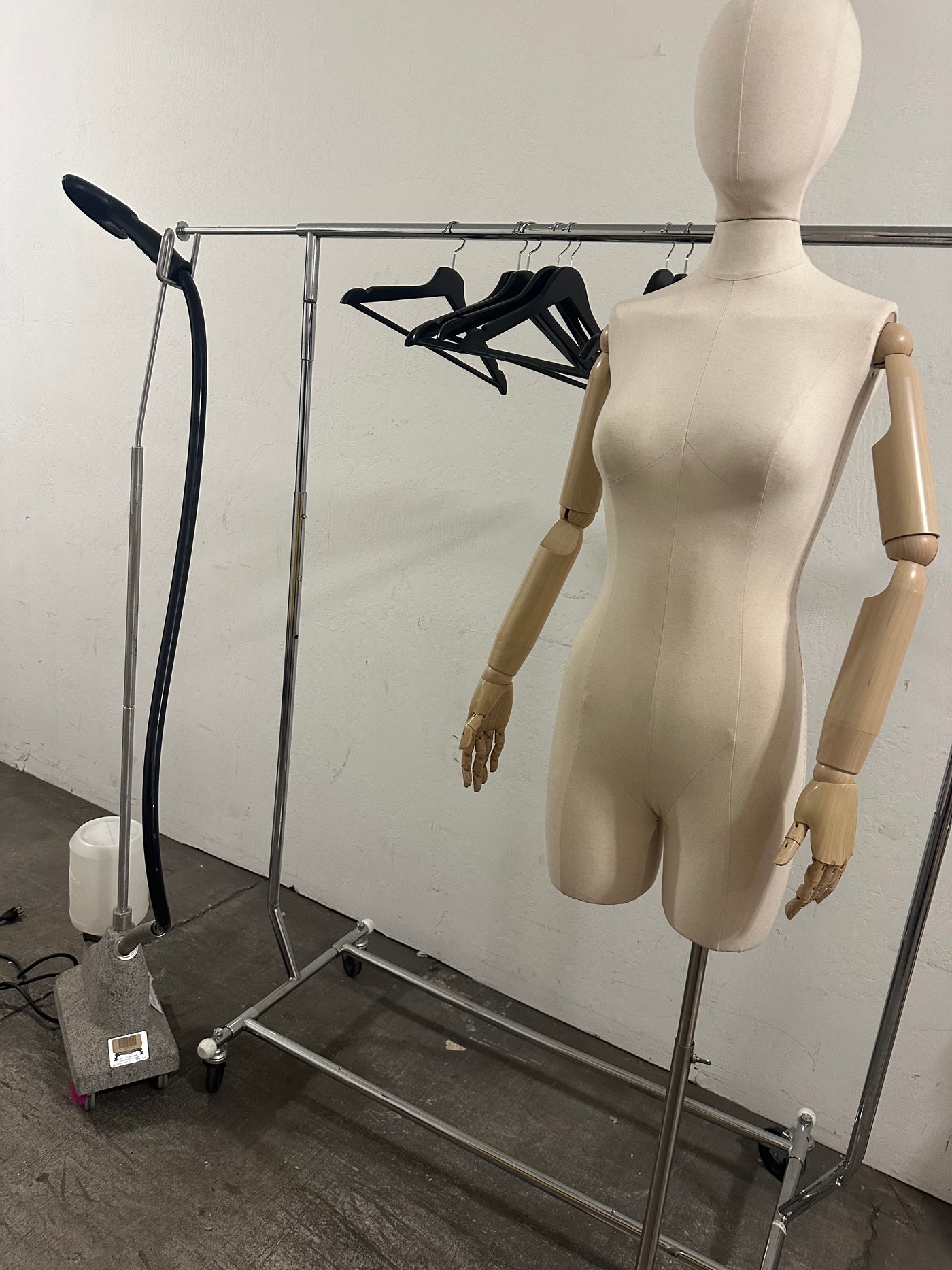 Bridal Suite Getting-Ready Package: Dress Form, Garment Rack & Steamer (weekly rate)