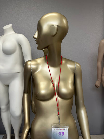 Used Female Ralph Pucci Mannequins Gold Finish