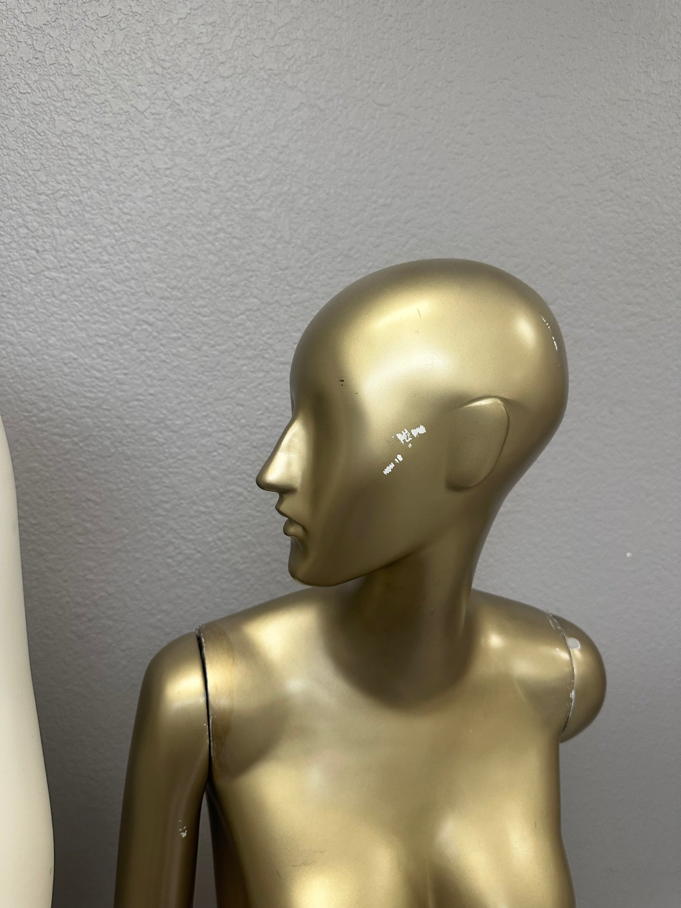 Used Female Ralph Pucci Mannequins Gold Finish