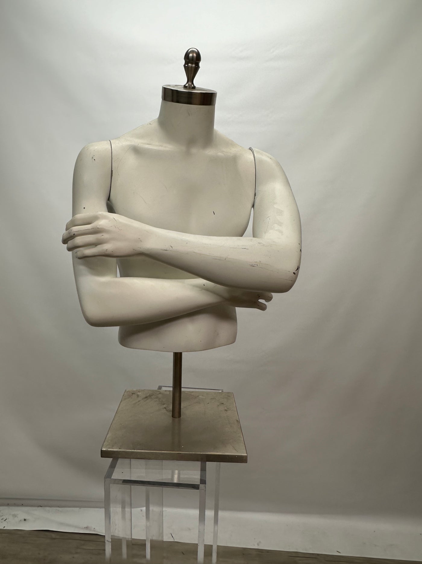 Used Male Mannequin Torso with Arms