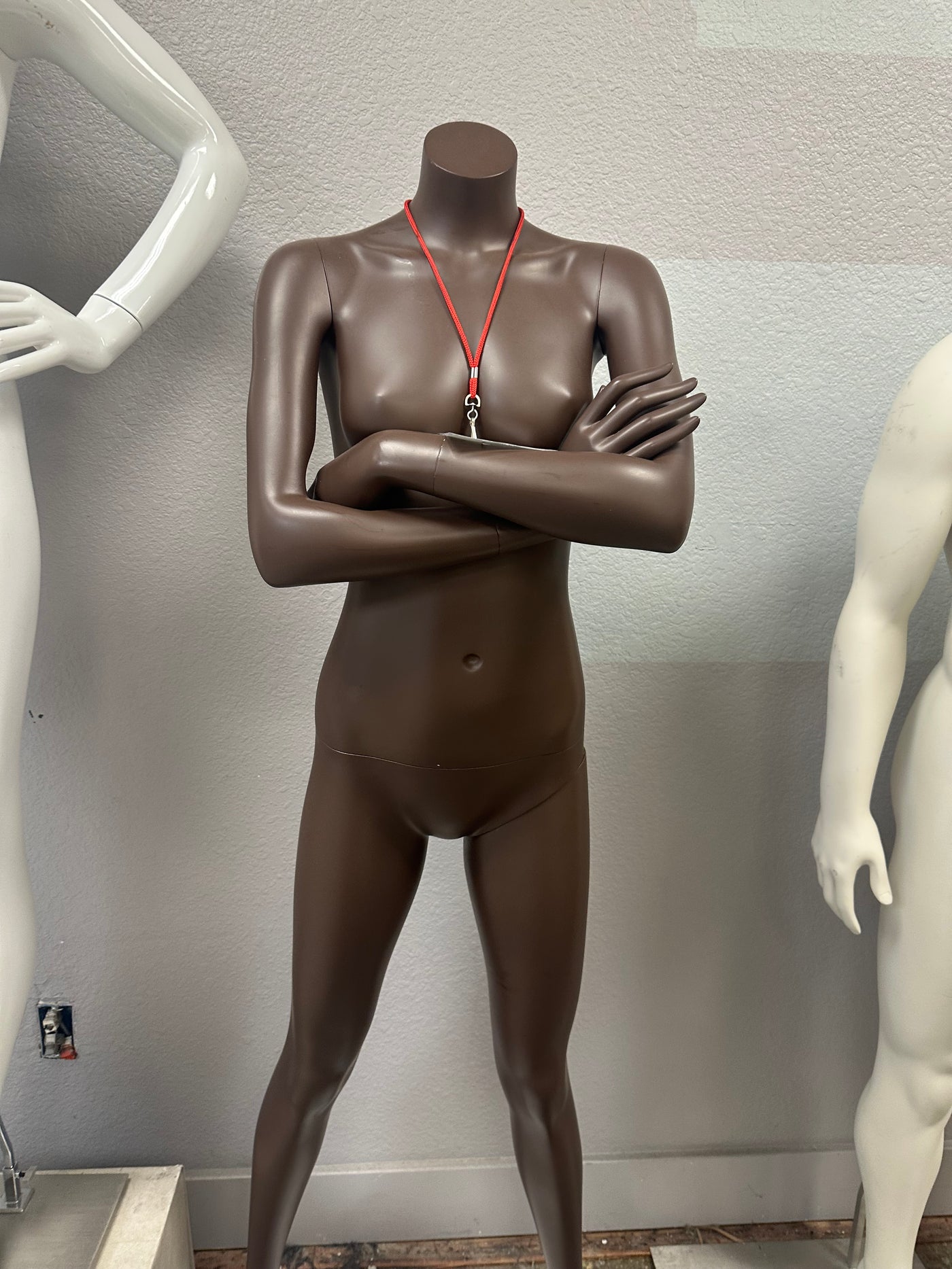 Used headless female mannequin - Brown