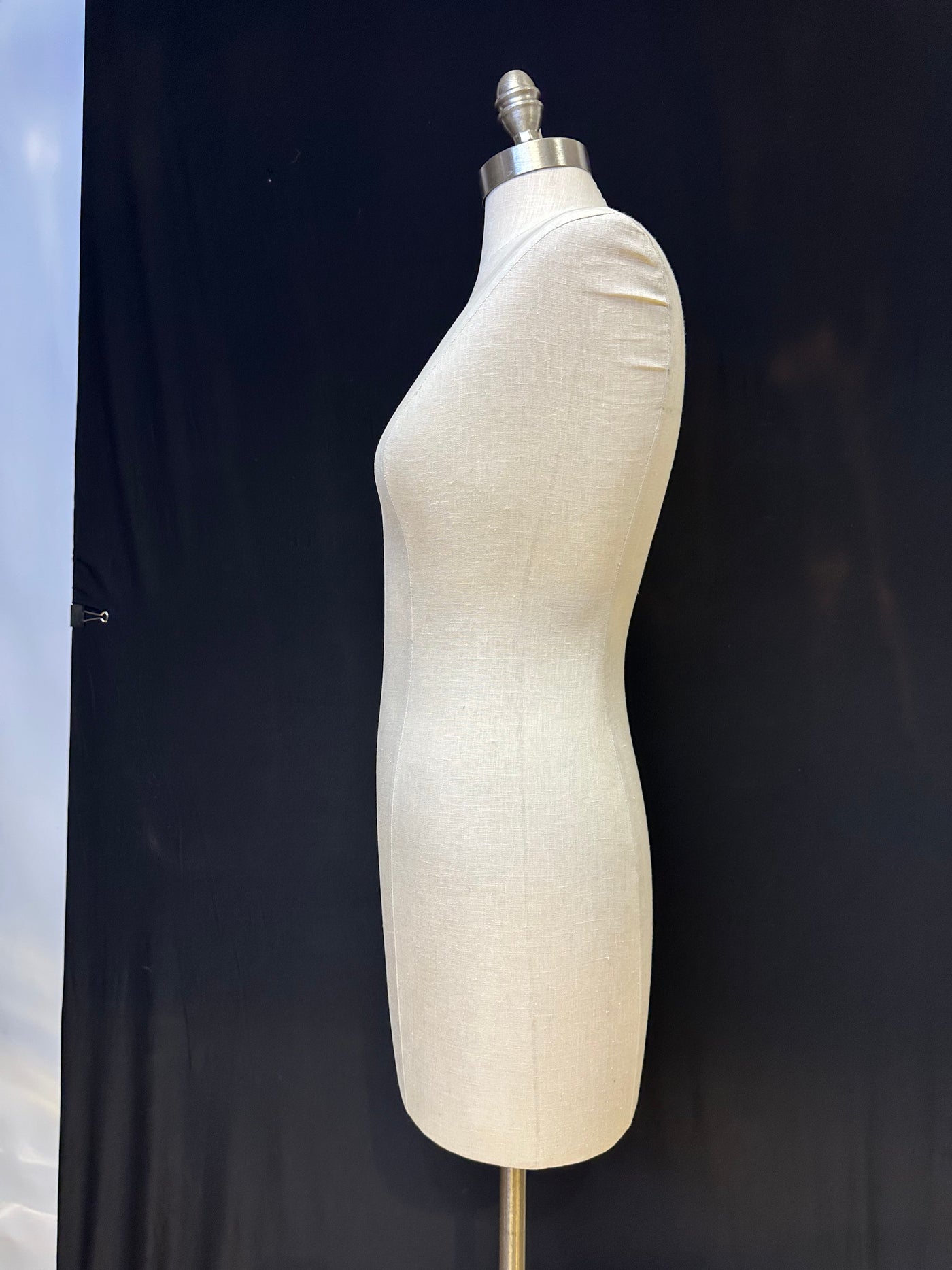 Used Female Dress form on Stand with Wheels