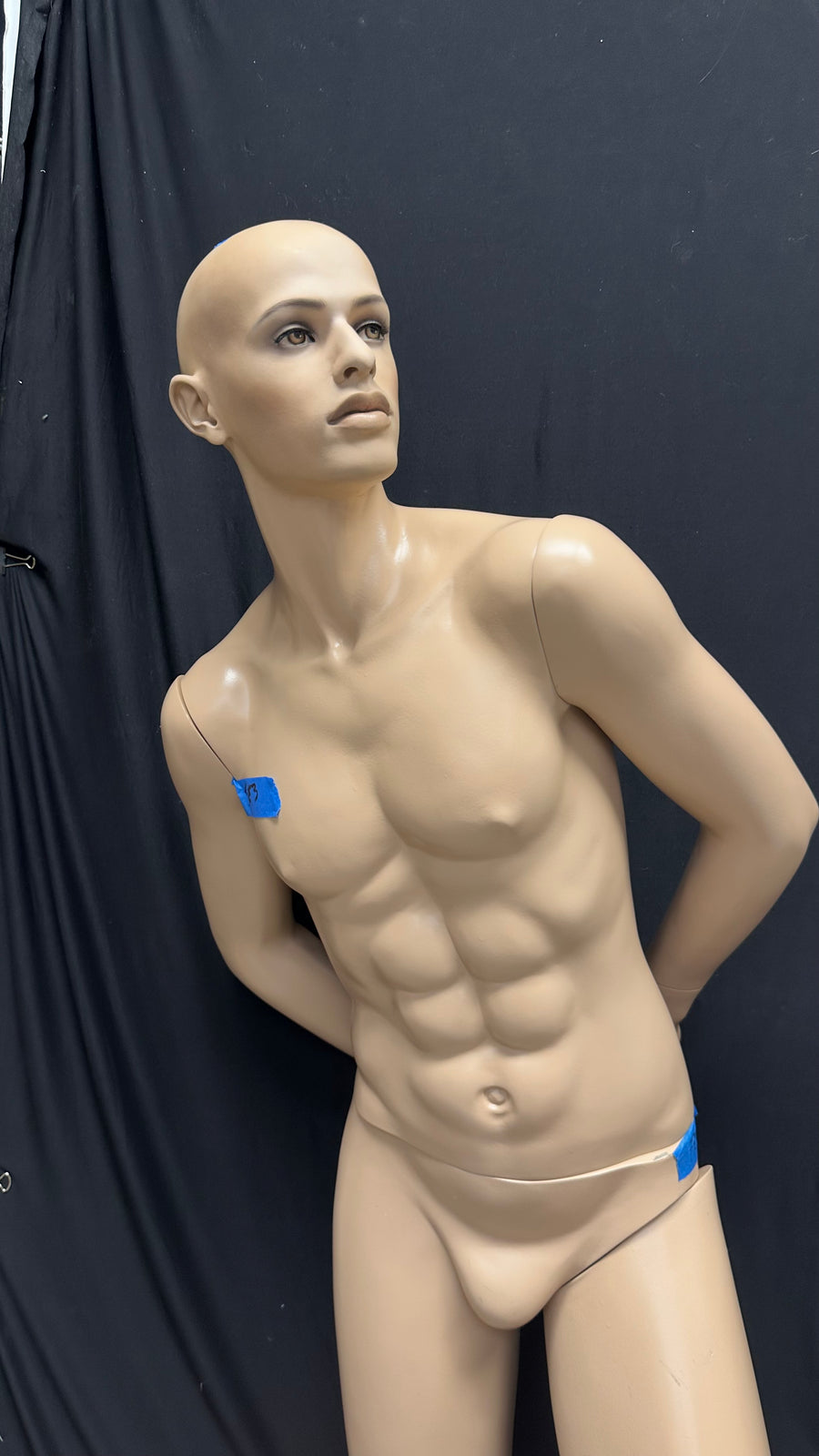 Vintage Adel Rootstein mannequin, back arched pose