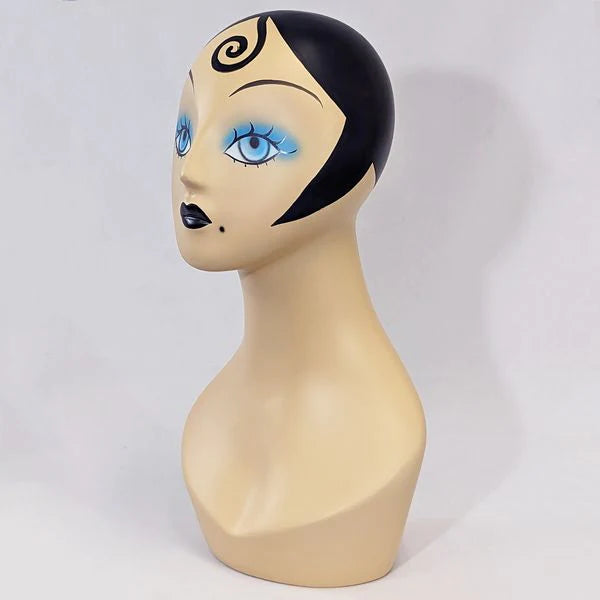 Vintage-style Female Head: Cecille