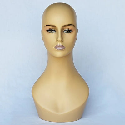 Laila: Female Head with Soft V-Neck