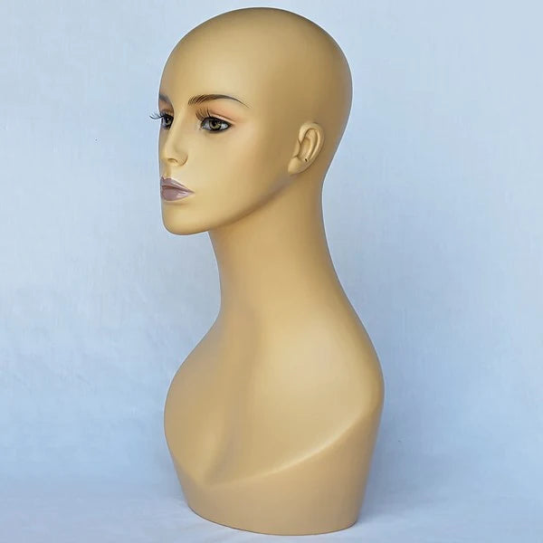 Laila: Female Head with Soft V-Neck