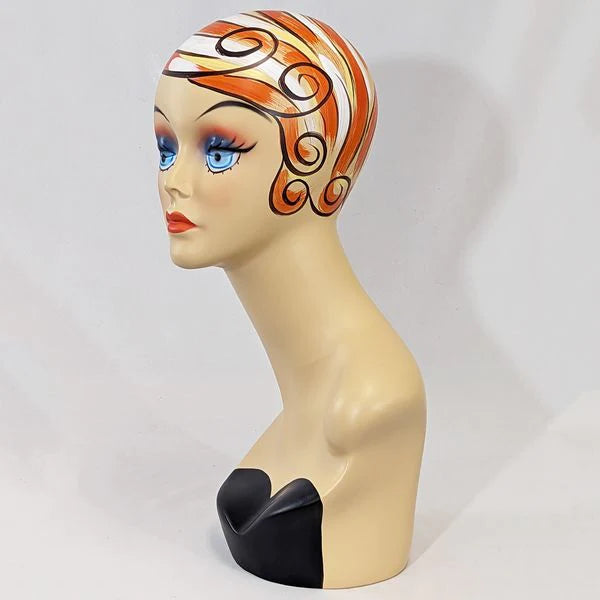 Vintage-style Female Head: Merci
