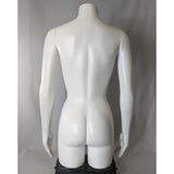Nearly New Plus-Size Female 3/4 Mannequin Form: With Arms & Stand