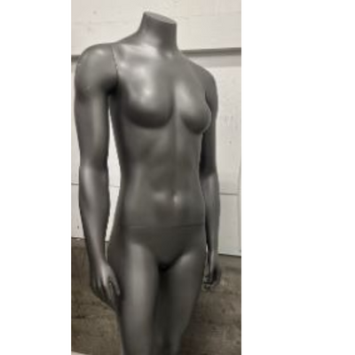 Used headless female mannequin - Silver