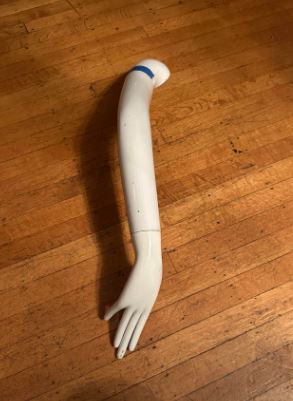 Used Female Schlappi Mannequin Arm #B