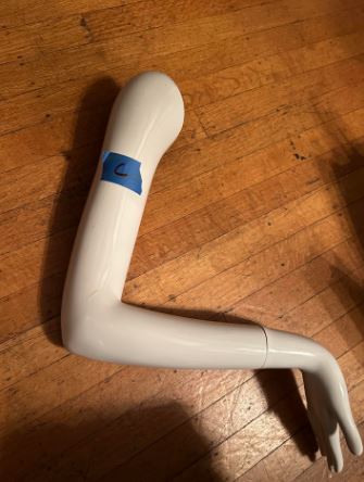 Used Female Schlappi Mannequin Arm #B