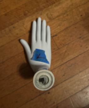 Used Female Schlappi Mannequin Hand  #K