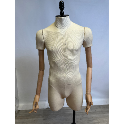 Less than Perfect Used Male Mannequin Dress Form with Bendable Arms