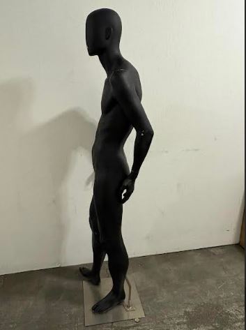 Used Egghead male mannequin - Black