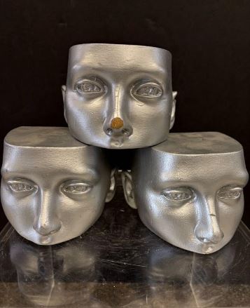 Mannequin Head for Eyeglass Displays - 3pc set