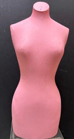 Used Female Dress Form - PInk