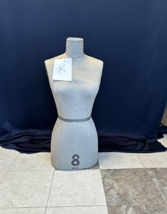 Used Female Sewing Form Size 8