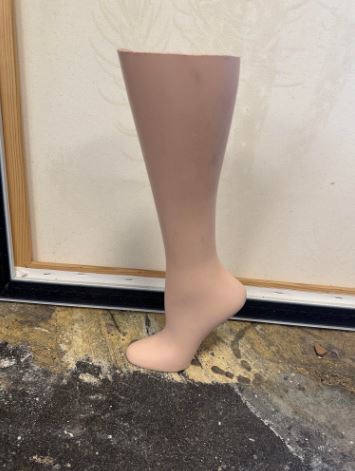 Used female hosiery sock form  - set of 2”