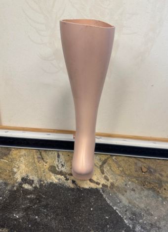 Used female hosiery sock form  - set of 2”